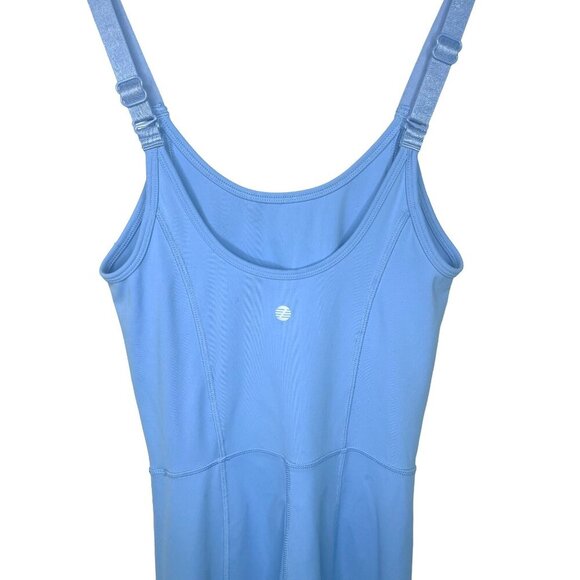 Z By Zella Women's Blue Jumpsuit Small Polyester & Spandex Adjustable Straps - Picture 4 of 7